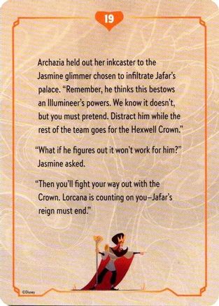 Reign of Jafar Lore Card (19 of 19)  - Reign of Jafar