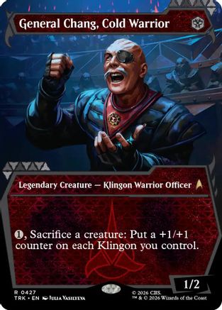 General Chang, Cold Warrior (Showcase) (0427) (TRK-427) - Star Trek