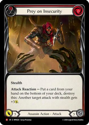 Prey on Insecurity (MPA024) - Mastery Pack Assassin