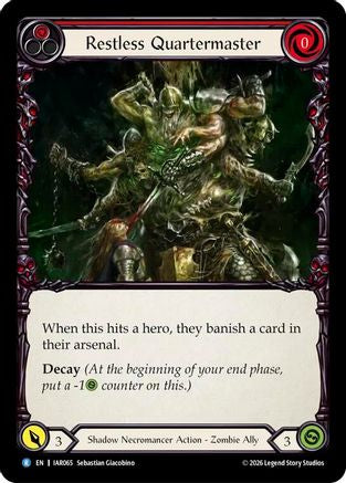 Restless Quartermaster (IAR065) - Usurp the Shadow Throne