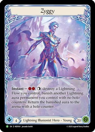 Zyggy - HER164 (HER164) - Flesh and Blood: Promo Cards Rainbow Foil