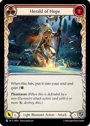 Herald of Hope (Red) (SAT011) - Silver Age: Usurp the Shadow Throne