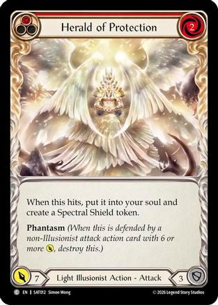 Herald of Protection (Red) (SAT012) - Silver Age: Usurp the Shadow Throne