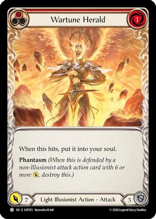 Wartune Herald (Red) (SAT015) - Silver Age: Usurp the Shadow Throne