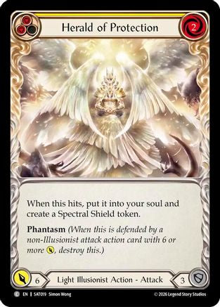 Herald of Protection (Yellow) (SAT019) - Silver Age: Usurp the Shadow Throne