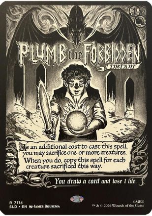 Plumb the Forbidden (SLD-7114) - Secret Lair Drop Series