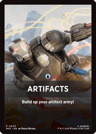 Artifacts Theme Card (MSC-003) - Commander: Marvel Super Heroes