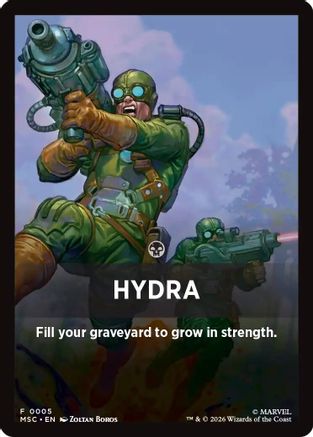 Hydra Theme Card (0005) (MSC-005) - Commander: Marvel Super Heroes