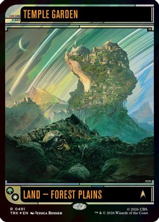 Temple Garden (Surge Foil) (TRK-491) - Star Trek Foil