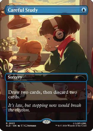 Careful Study (2823) (SLD-2823) - Secret Lair Drop Series