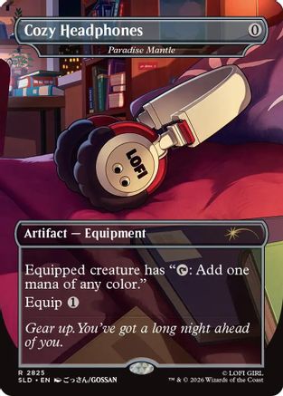 Cozy Headphones - Paradise Mantle (SLD-2825) - Secret Lair Drop Series