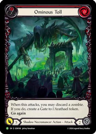 Ominous Toll (GEM198) - GEM Pack 6