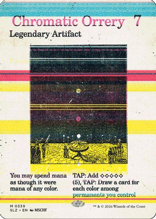 Chromatic Orrery (0339) (SLZ-339) - Secret Lair x MSCHF: The Zeta Set
