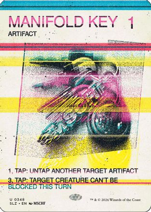Manifold Key (0348) (SLZ-348) - Secret Lair x MSCHF: The Zeta Set