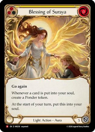 Blessing of Suraya (IAR258) - Usurp the Shadow Throne