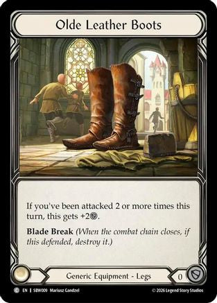 Olde Leather Boots (SBW009) - Silver Age: Usurp the Shadow Throne