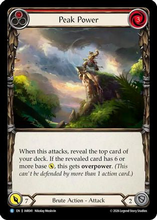 Peak Power (Red) (IAR041) - Usurp the Shadow Throne