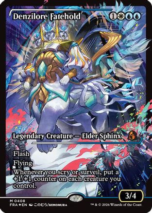 Denzilore Fatehold (Showcase) (0408) (FRA-408) - Reality Fracture Foil