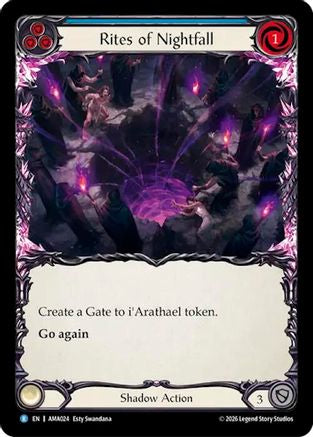 Rites of Nightfall (AMA024) - Armory Deck: Malice