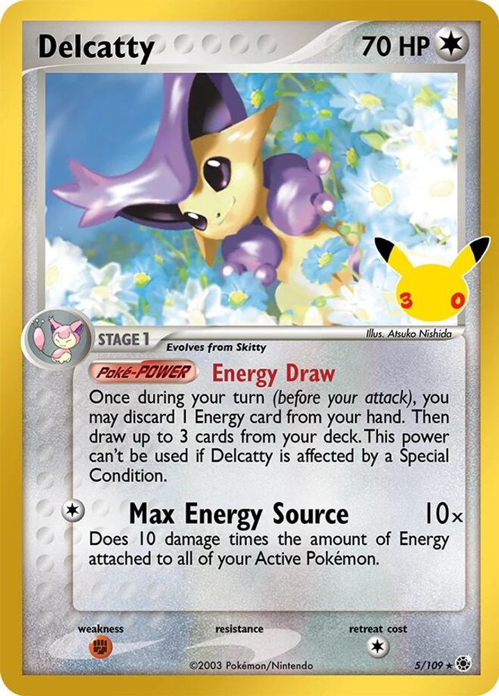 Delcatty 005 - Holofoil ME 30th Celebration Classic Collection - Classic Collection