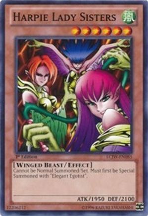 Harpie Lady Sisters [LCJW-EN085] Common