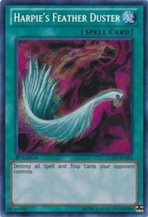 Harpie's Feather Duster [LCJW-EN099] Secret Rare