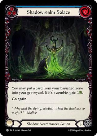Shadowrealm Solace (IAR081) - Usurp the Shadow Throne