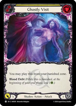 Ghostly Visit (Yellow) (IAR189) - Usurp the Shadow Throne