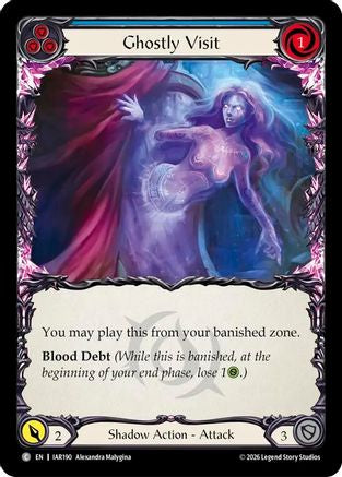 Ghostly Visit (Blue) (IAR190) - Usurp the Shadow Throne