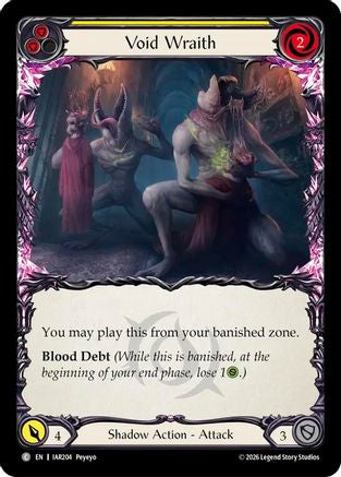 Void Wraith (Yellow) (IAR204) - Usurp the Shadow Throne