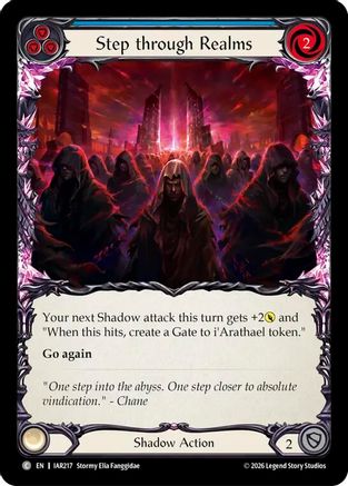 Step through Realms (Blue) (IAR217) - Usurp the Shadow Throne