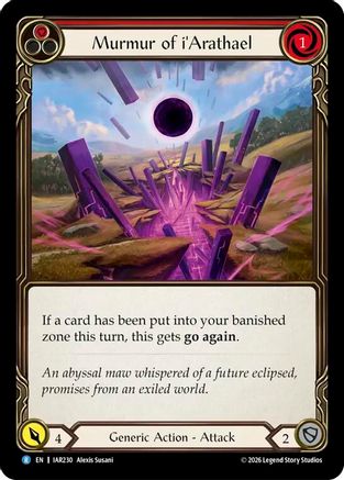 Murmur of i'Arathael (IAR230) - Usurp the Shadow Throne