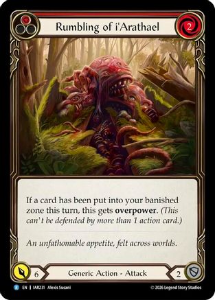 Rumbling of i'Arathael (IAR231) - Usurp the Shadow Throne