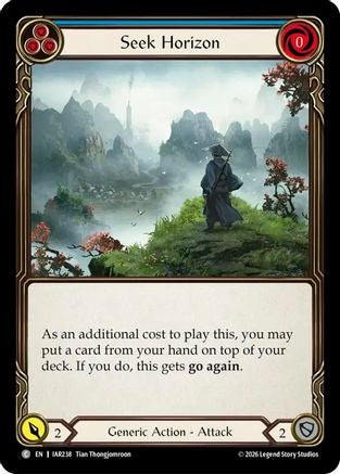 Seek Horizon (Blue) (IAR238) - Usurp the Shadow Throne