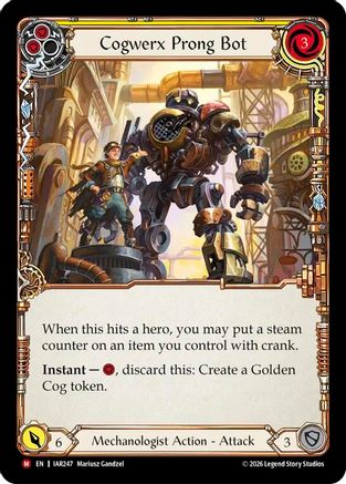 Cogwerx Prong Bot (IAR247) - Usurp the Shadow Throne