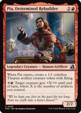Pia, Determined Rebuilder (FRA-250) - Reality Fracture Foil