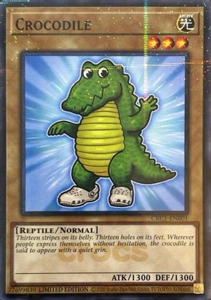Crocodile (Crocs Exclusive) (CRC1-EN001) - Miscellaneous Promotional Cards Limited