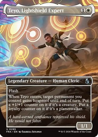 Teyo, Lightshield Expert (Borderless) (FRA-295) - Reality Fracture Foil
