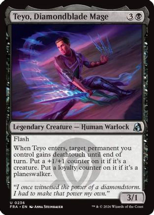 Teyo, Diamondblade Mage (FRA-236) - Reality Fracture Foil