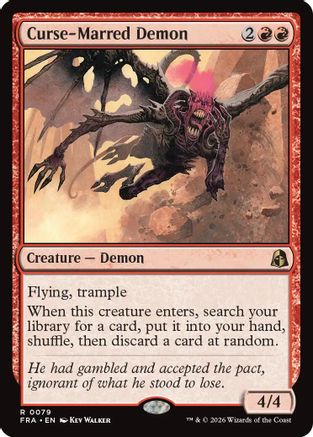 Curse-Marred Demon (FRA-079) - Reality Fracture Foil