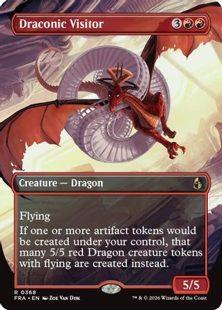 Draconic Visitor (Borderless) (FRA-368) - Reality Fracture