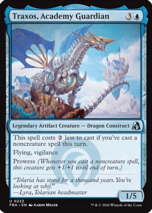 Traxos, Academy Guardian (FRA-222) - Reality Fracture Foil