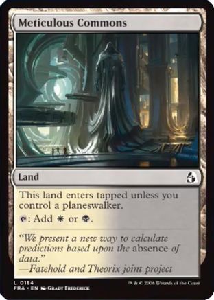 Meticulous Commons (FRA-184) - Reality Fracture Foil
