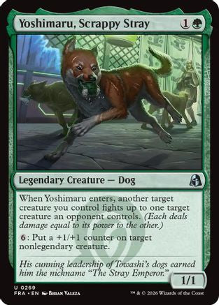 Yoshimaru, Scrappy Stray (FRA-269) - Reality Fracture Foil