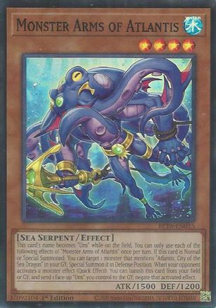 Monster Arms of Atlantis (BETB-EN015) - Beyond the Brave 1st Edition