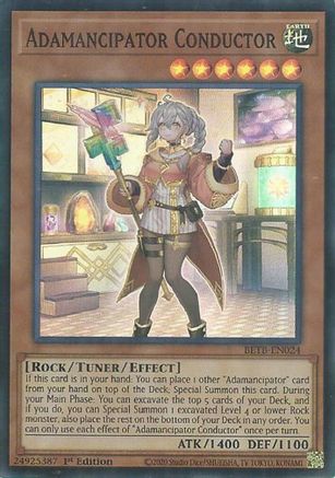 Adamancipator Conductor (BETB-EN024) - Beyond the Brave 1st Edition