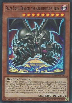 Black Skull Dragon, the Archfiend of Unity (BETB-EN026) - Beyond the Brave 1st Edition