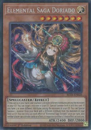 Elemental Saga Doriado (BETB-EN028) - Beyond the Brave 1st Edition