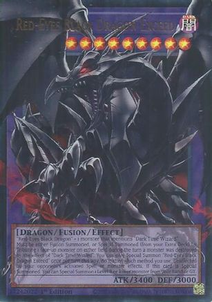 Red-Eyes Black Dragon Exceed (Extended Art) (BETB-EN036) - Beyond the Brave 1st Edition