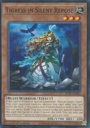 Tigress in Silent Repose (BETB-EN082) - Beyond the Brave 1st Edition